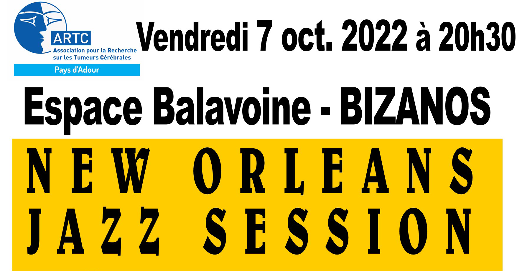 Concert de JAZZ NEW ORLEANS – 7 octobre 2022