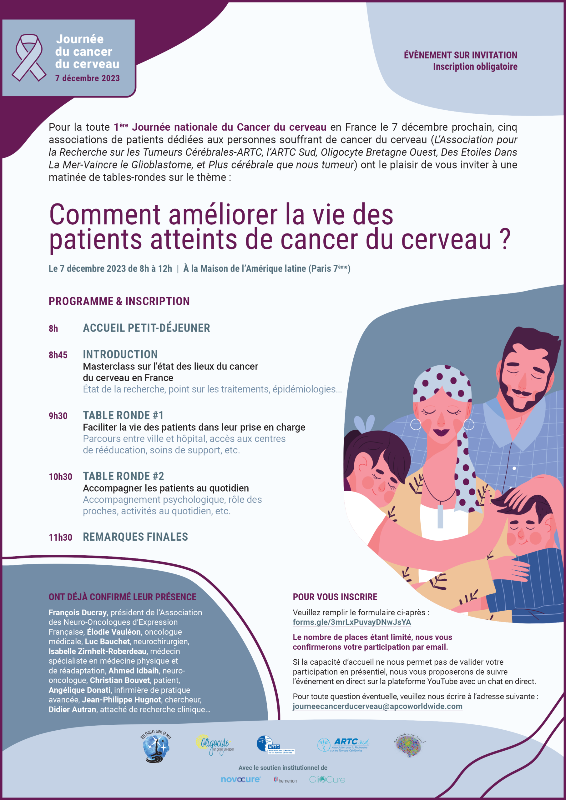 Journée du cancer du cerveau